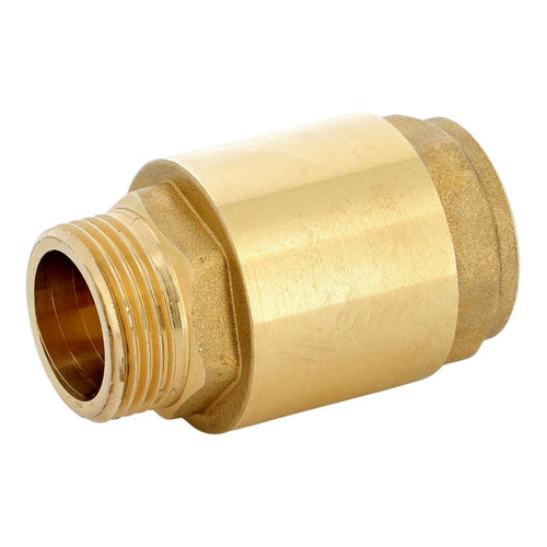 Tussenklep met Veer Nylon buitendraad/binnendraad 1"