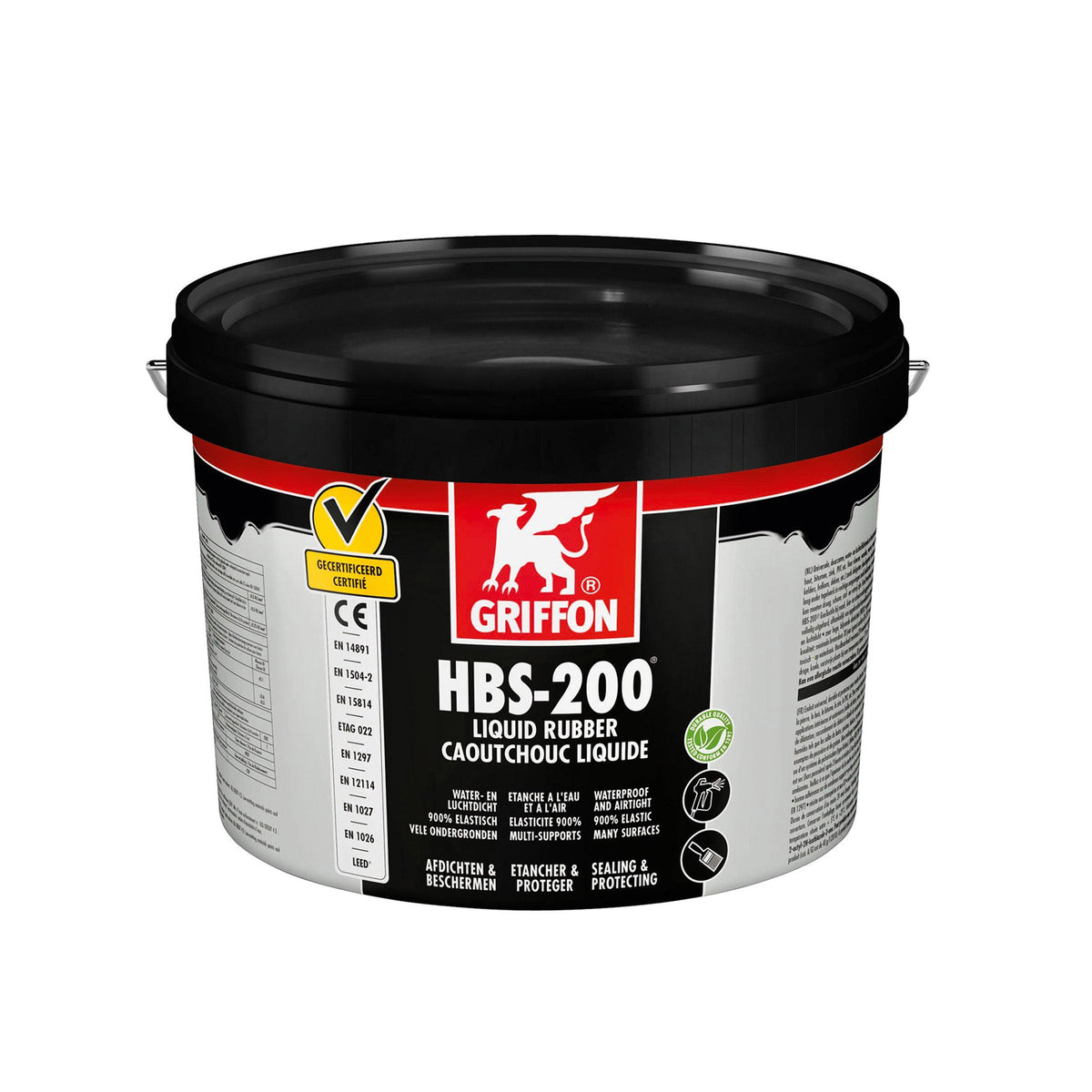 Griffon Hbs200 Liquid Rubber Pot 5L