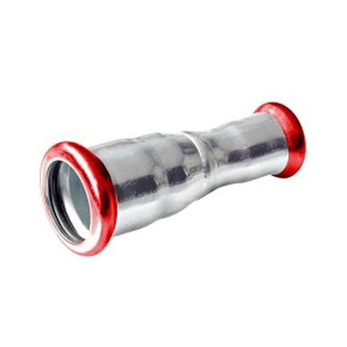Press Staalverzinkt 'M' Rechte Verloopsok 18 x 15mm