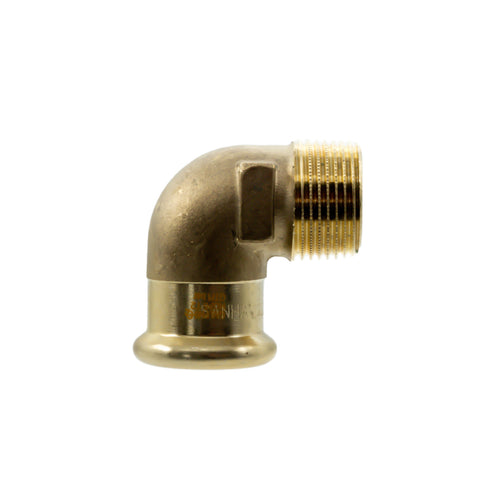 Gas Knie G092 1/2 buitendraad x 18 binnendraad