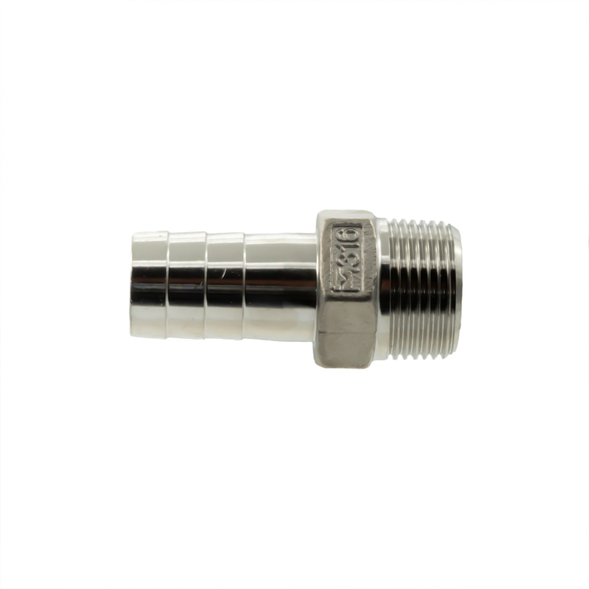 Slangpilaar RVS I1109 1/4 buitendraad x 8