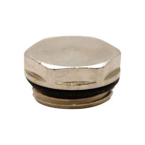 Verchroomde Radiatorstop 437C 1/2