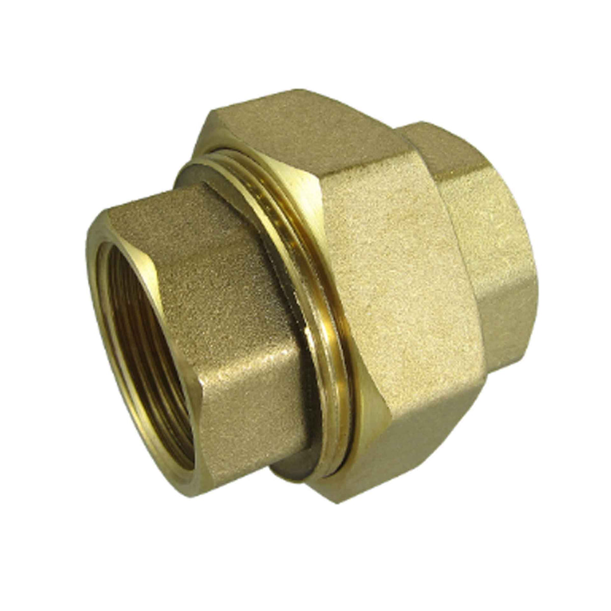 Koppeling Messing 6340 3/4 binnendraad/binnendraad