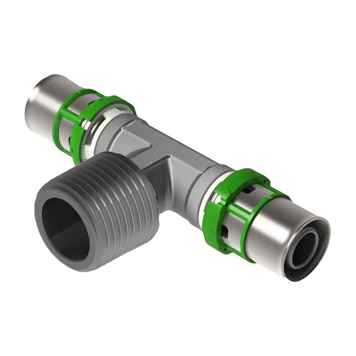 T-stuk Buitendraad 26 x 3/4 buitendraad x 26