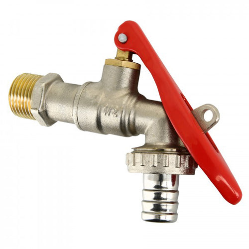 Kogelkraan met slangwartel 1/2" PN16