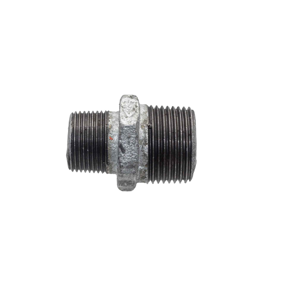 Verloopnippel 6/4 buitendraad x 3/4 buitendraad Gegalvaniseerd