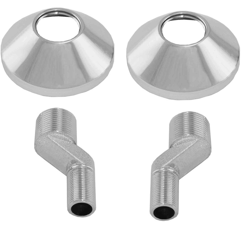 Set S-Koppelingen 3/4''x3/8''grote sprong