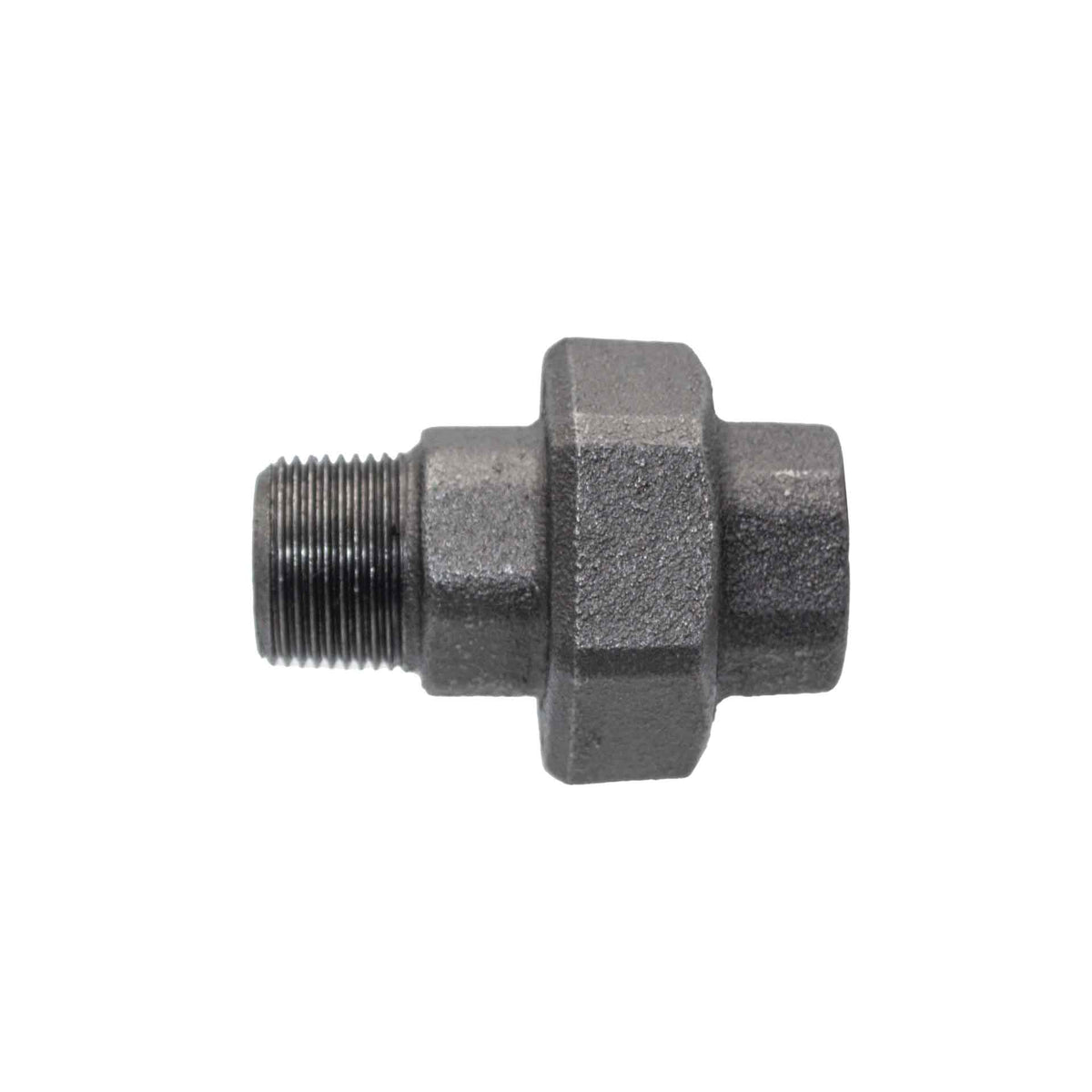 Koppeling Union 1''buitendraad/binnendraad Zwart