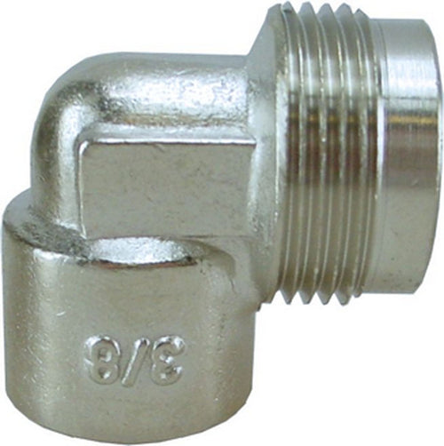 Comfort aansluitstuk haaks 3/8" bi x M24 vernikkeld