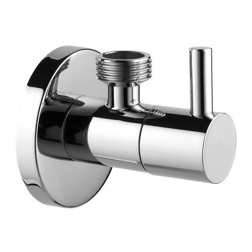 ALONI Delta Hoekstopkraan messing verchroomd 1/2 x 3/8 — Aloni KIWA gecertificeerd | LeidingDeal.nl