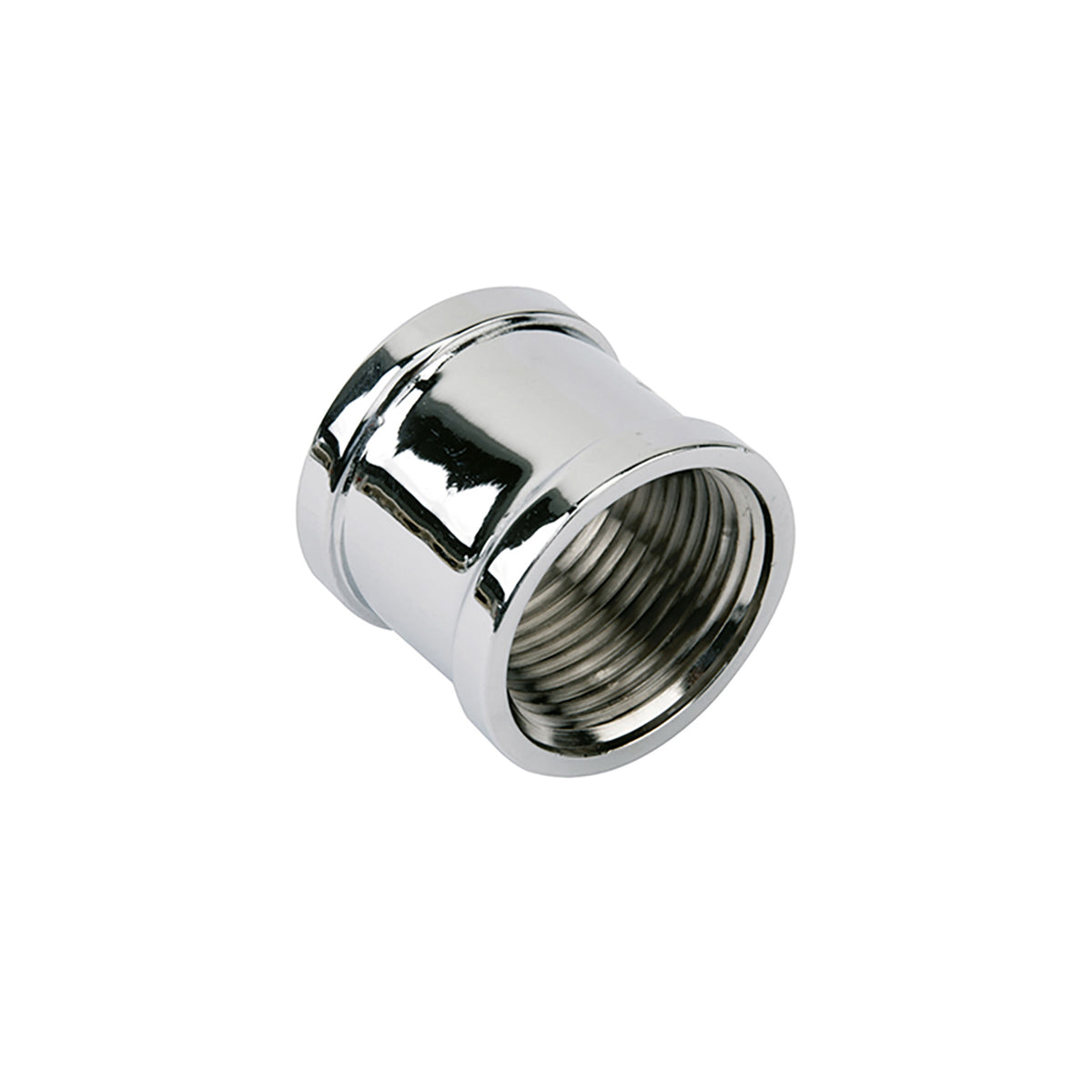 Verchroomde Messing Mof 3/4