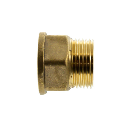 Mof Messing 6246E 3/4 buitendraad/binnendraad