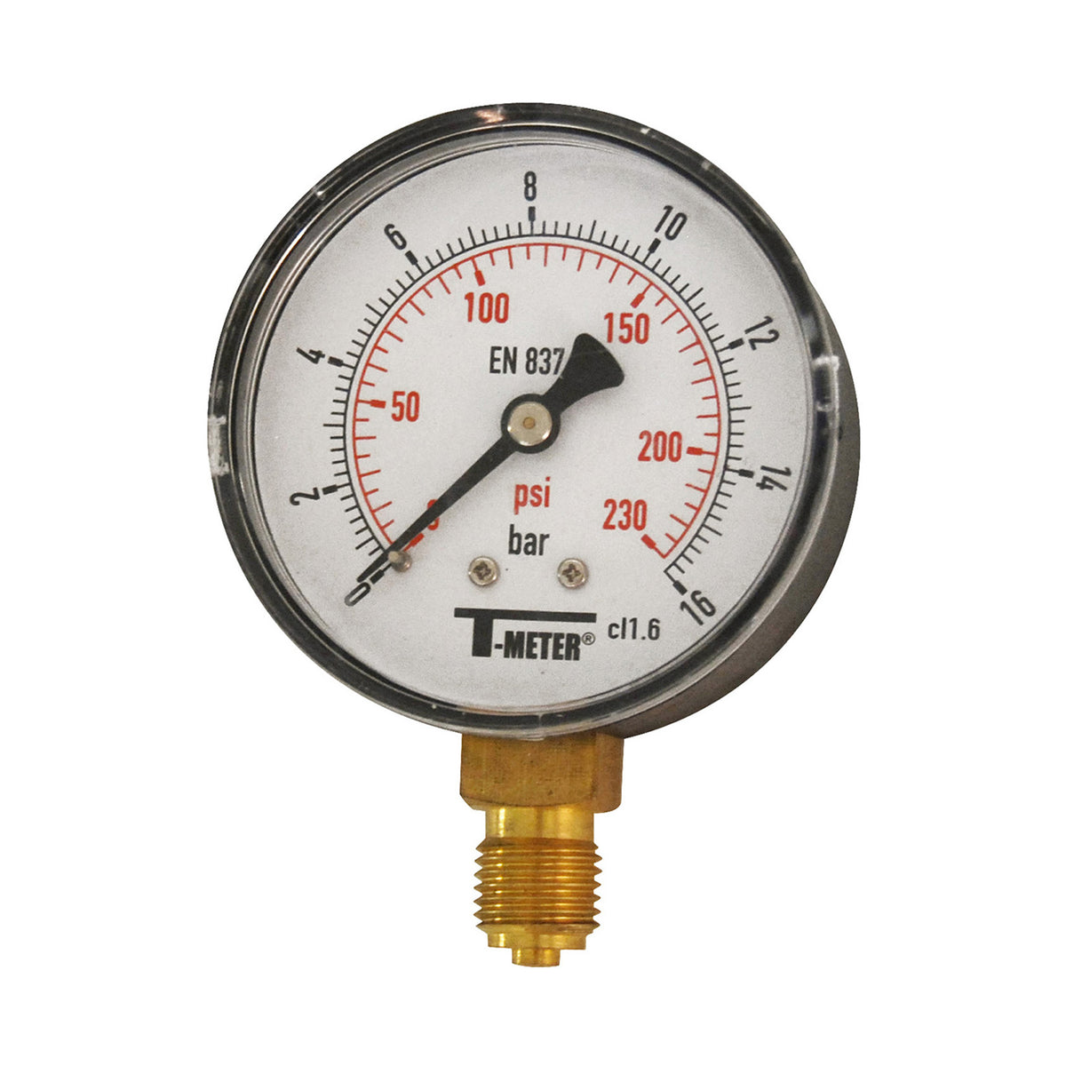 Manometer Radiaal 16 bar
