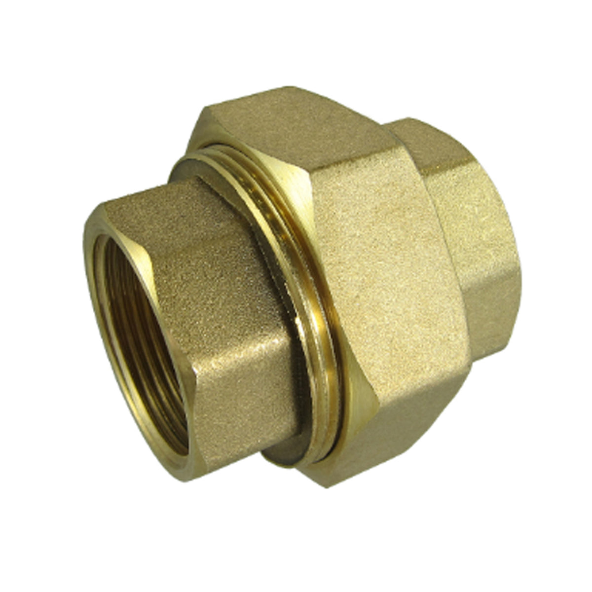 Koppeling Messing 6340 2"binnendraad/binnendraad