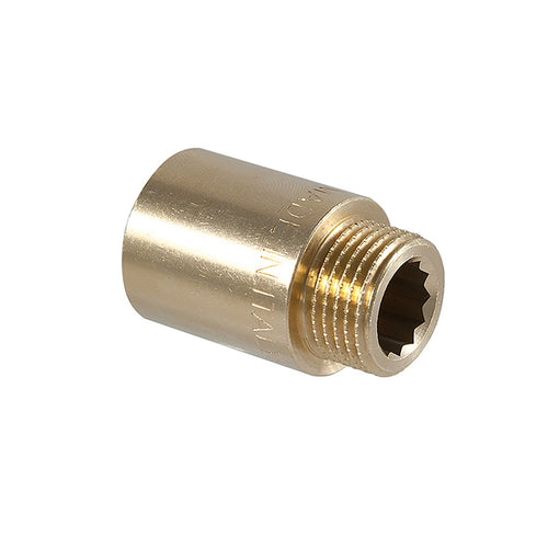 Verlengstuk Messing 1/2x30mm