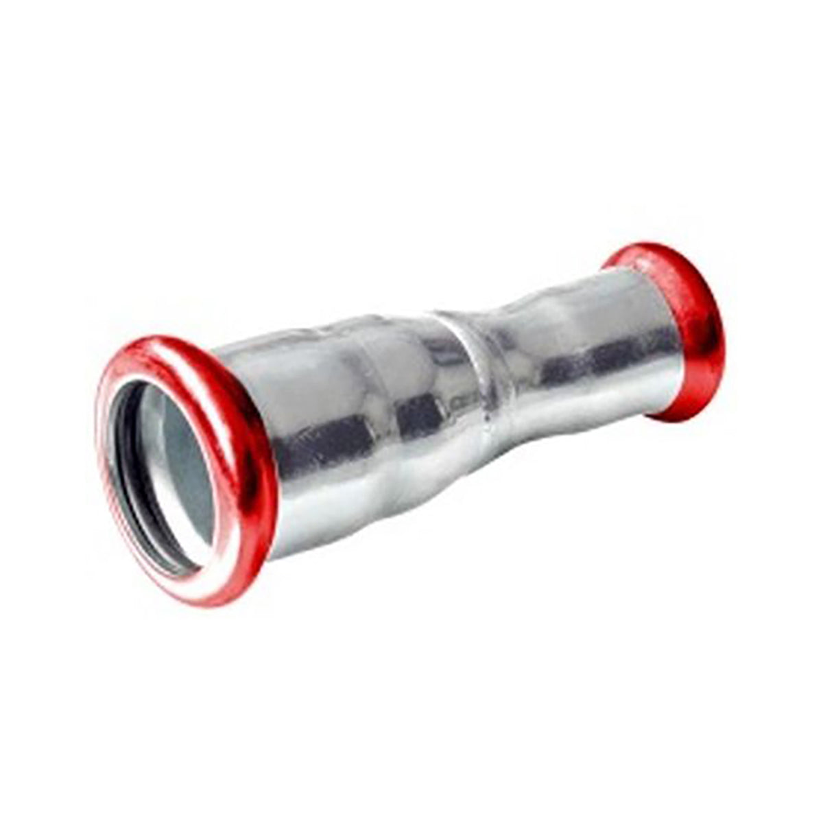 Press Staalverzinkt 'M' Rechte Verloopsok 22 x 15mm