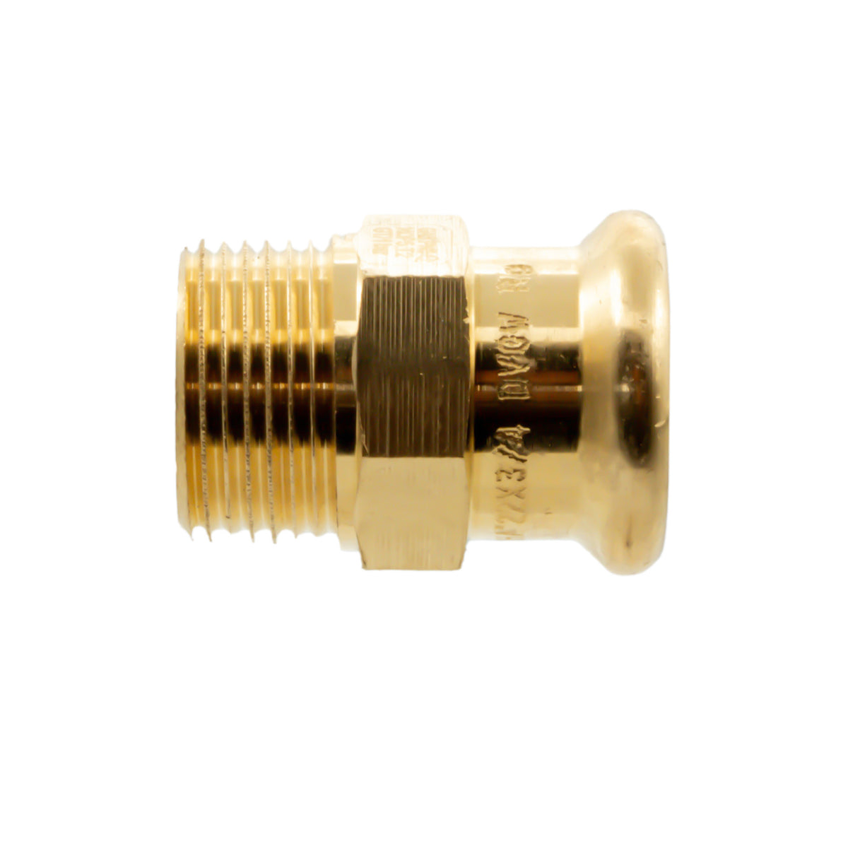 Gas Nippel 3/4 buitendraad/binnendraad x 28