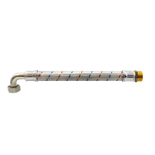 Gebogen Flexibele Aansluitslang RVS Ria S.h.a. 1''mvrx 70cm