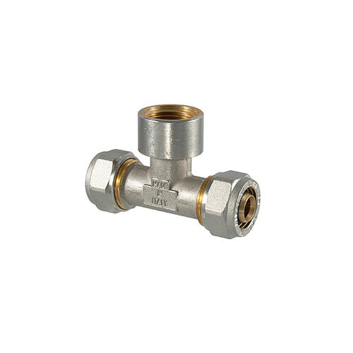 T-stuk Pex 20 x 1/2 binnendraad x 20
