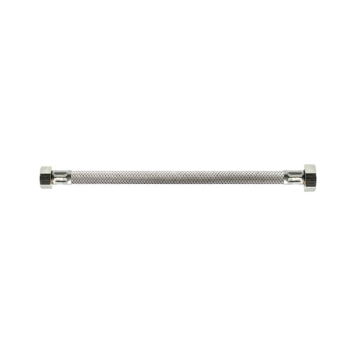 Flexibele Aansluitslang 3/8 binnendraad x 1/2 binnendraad x 40cm
