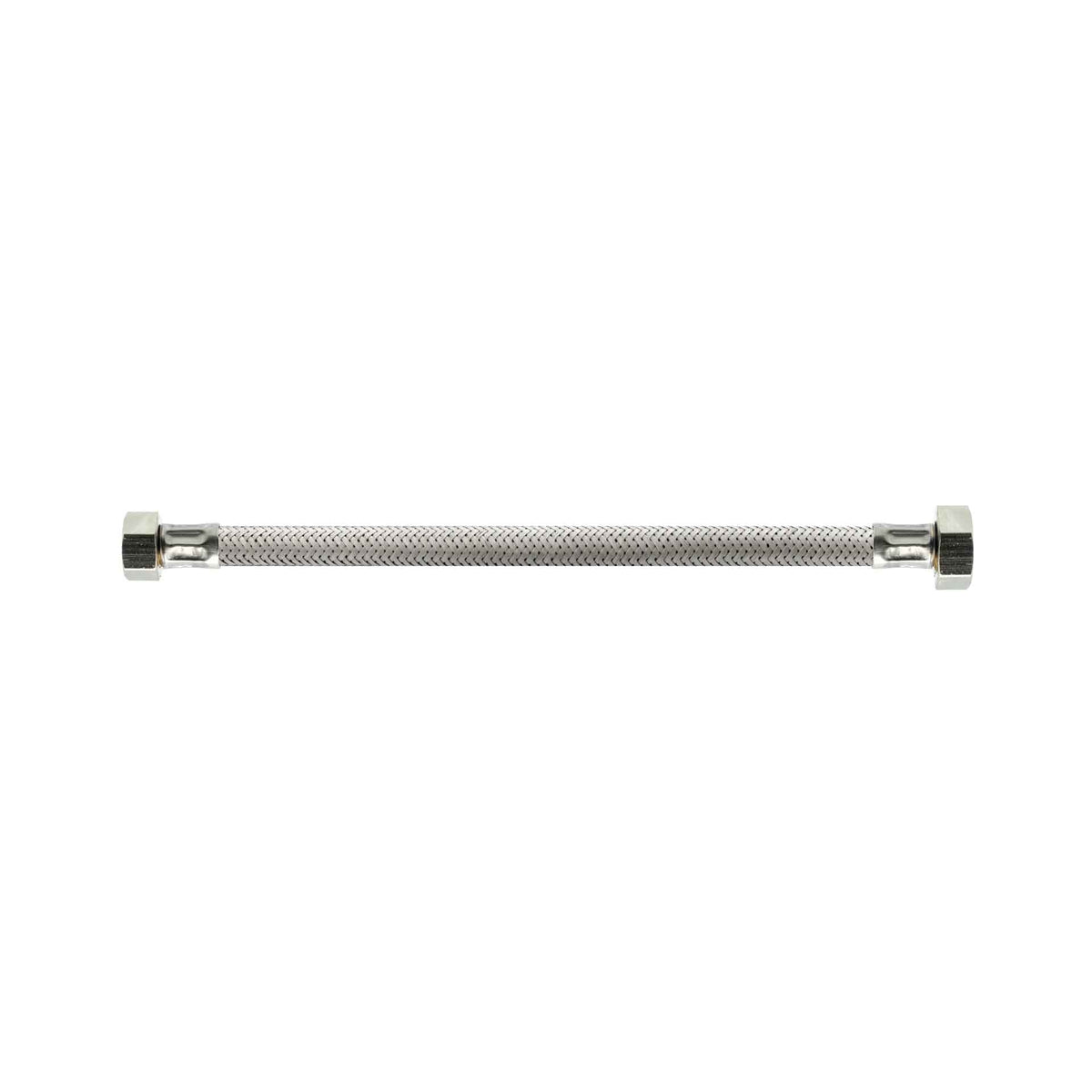 Flexibele Aansluitslang 3/8 binnendraad x 1/2 binnendraad x 100cm