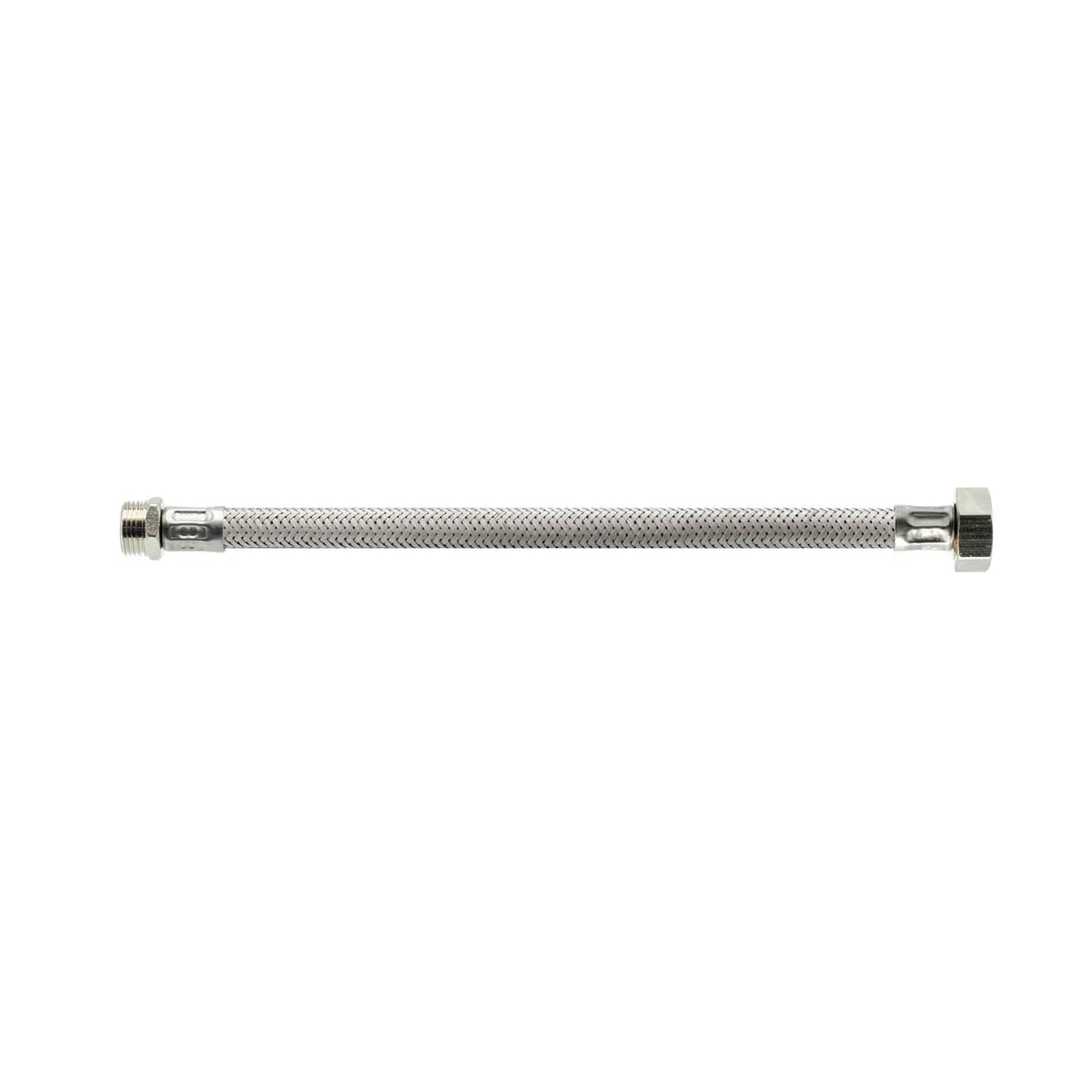 Flexibele Aansluitslang 3/8 buitendraad x 1/2 binnendraad x 30cm