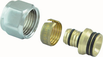 Knelset M22 x 16 x 2,0 mm chroom