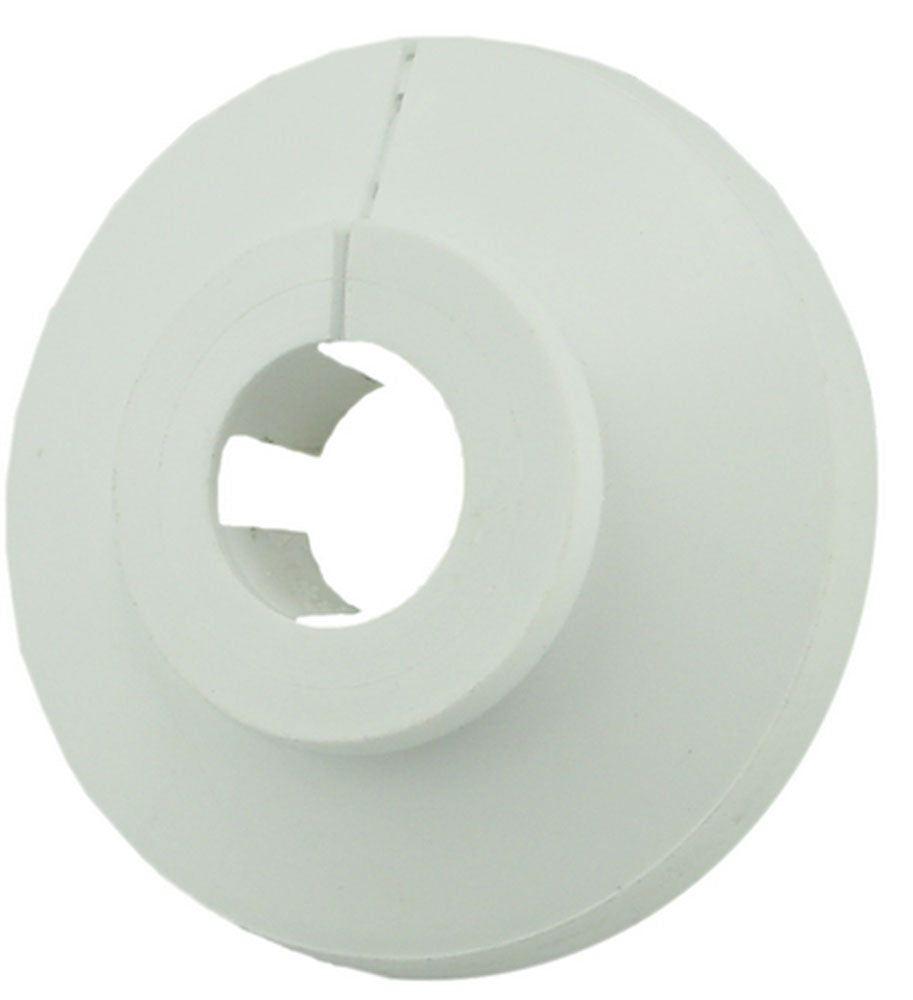 Klemrozet Wit Rond 15Mm