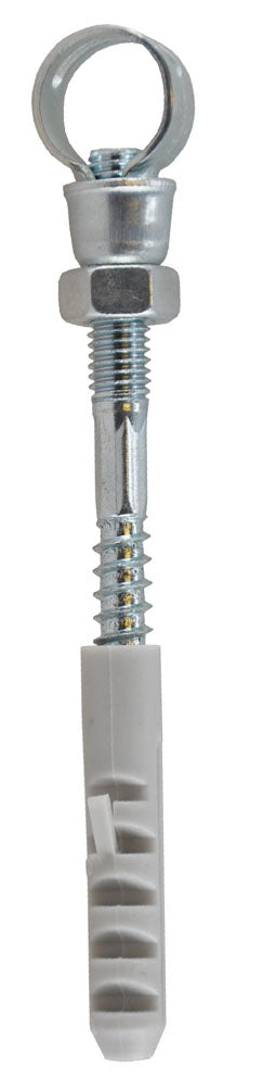 enkele muurbeugel + plug M-8 x28mm