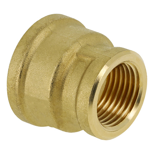 Draadfitting verloopsok messing 3/4" bi x 1/2" bi