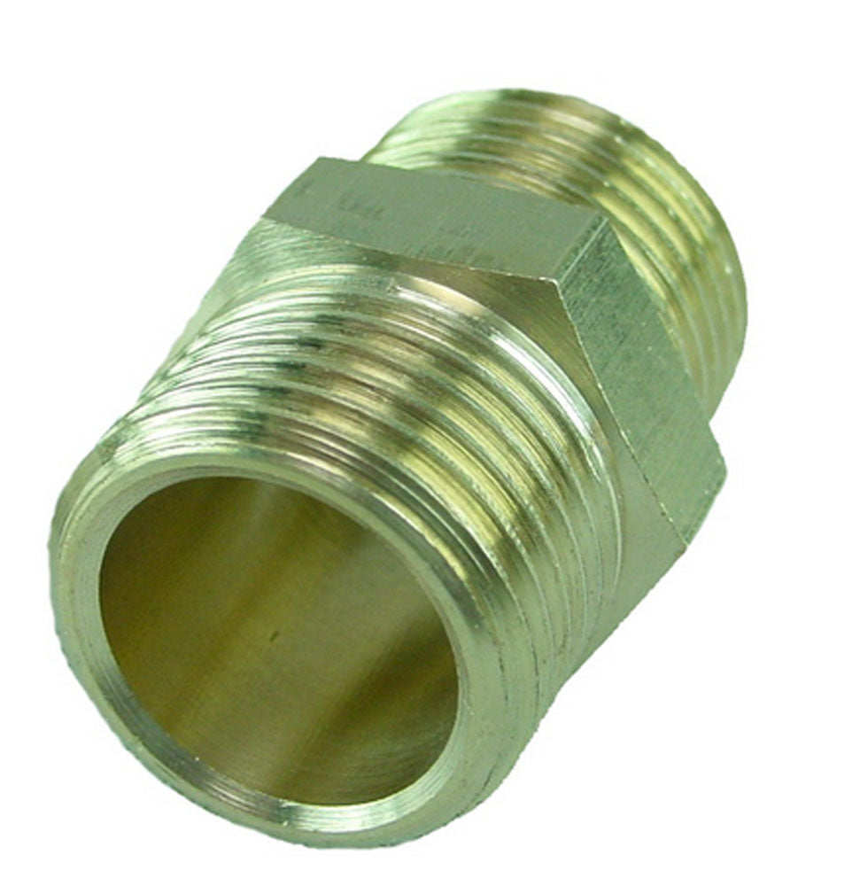 Gasdraad Dubbele Nippel 3/8Bui