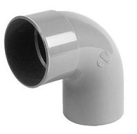 HWA bocht mof 70 mm x spie 70 mm 90 graden PVC