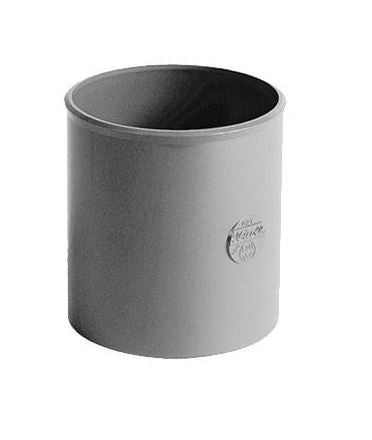 HWA dubbele mof 100 mm PVC