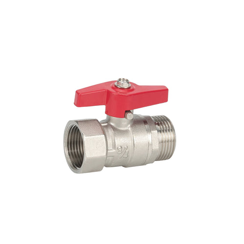 Kogelstopkraan met vlindergreep 3/4" bi x 3/4" bu