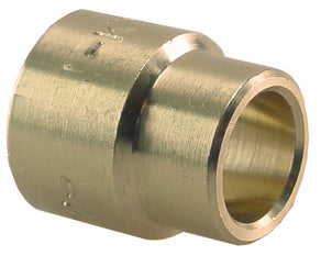 Soldeerfitting verloopsok Kiwa Gastec 22 mm bi x 15 mm bi messing