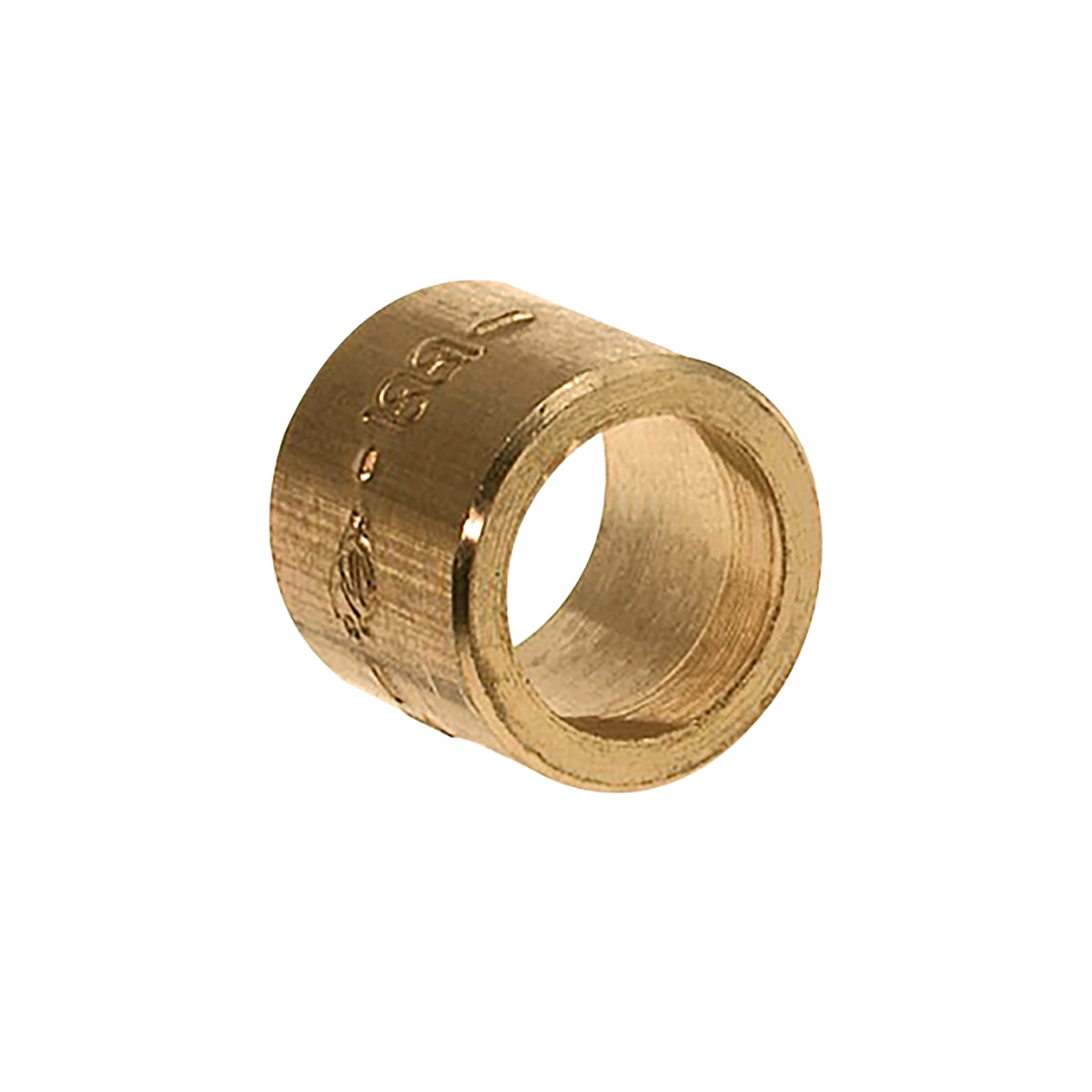Soldeerfitting verloopring messing Kiwa Gastec 15 mm U x 14 mm cap